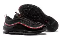 2017 nike air max 97 premium undefeated black